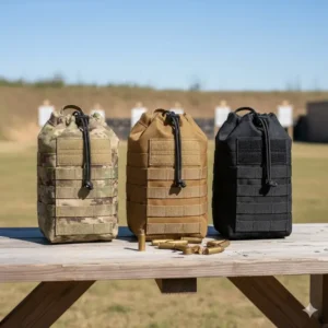 Tactical mag dump pouch available in Multicam, Coyote Brown, and Black color options.