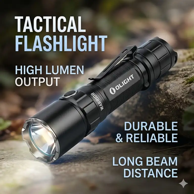 7 Best olight warrior Flashlights Reviewed for 2026: Expert Field Tests